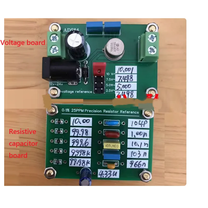

Источник опорного напряжения AD584, Калибровка опорной платы напряжения 10 В, три, половины четырех и половинного диапазона напряжения мультиметра