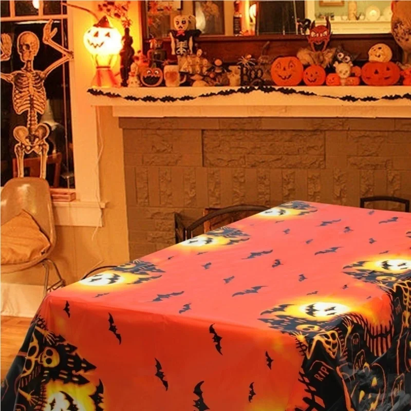 

Halloween Tables Cloth Halloween Theme Party Activity Table Clothes Horror Atmosphere Decoration Horror Props Scene Layout