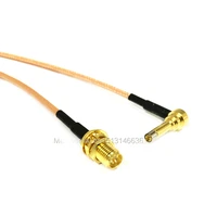 3g modem antenna cable rp sma female nut bulkhead to ms156 rg316 coaxial cable pigtail 15cm 6inch