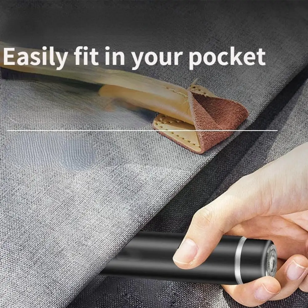 

Electric Shaver Mini Portable Usb Rechargeable Shaver Shaver Size Travel Pocket Car O2q6