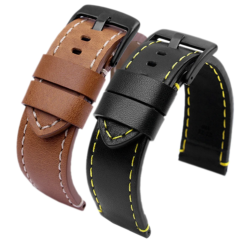 Ремешок из коровьей кожи для Tissot 1853 Speed Series T116 кожаный браслет T116617a Citizen мужские