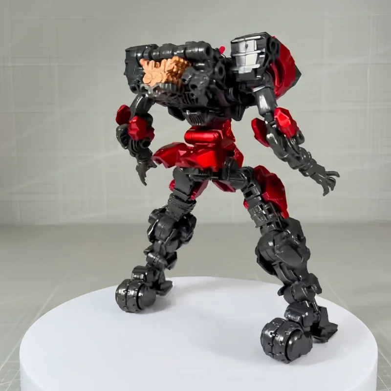 Фото Сборная модель Bigfirebird Build Posable Assembly Mecha в масштабе 1:60, ND 01, Оригинальный Демонический Птичий Человек, красно-черный, коллекционный, для взрослых хоббистов №5