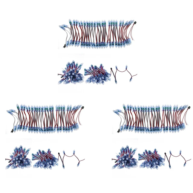 

1500 шт., 12 мм, WS2811, полный цвет, фотосессия, фотографический модуль, 5 в постоянного тока, IP68, водонепроницаемый, RGB 2811 1903, IC, цифровая фотография, Рождественская фотосессия