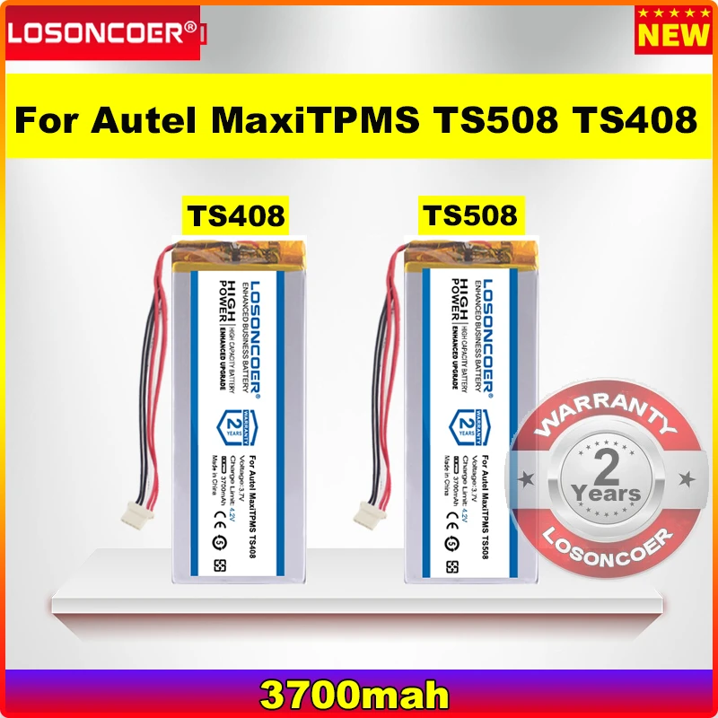 

3700mAh Battery For Autel MaxiTPMS TS508 TS408 TPMS
