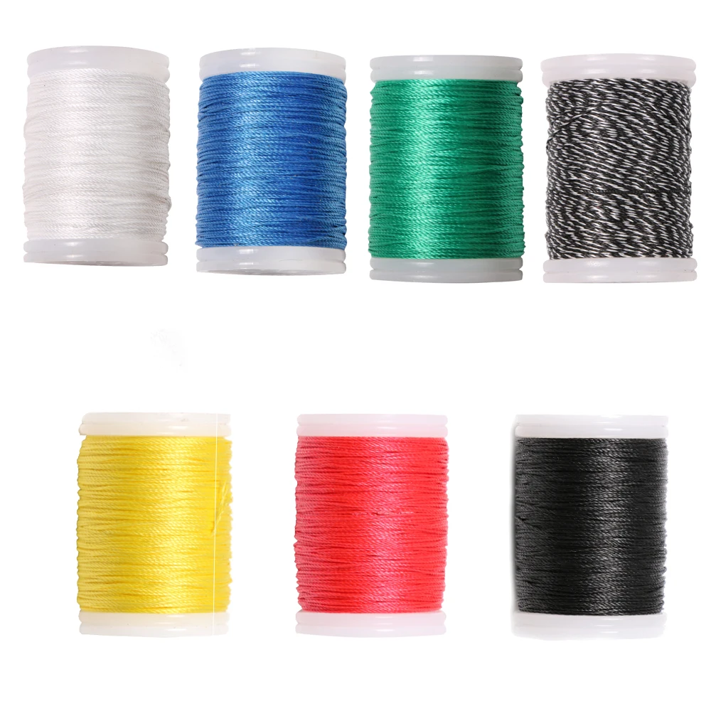 110m Bow String Multiple Colour 3-ply Rope Protect your Serving Jig Tool Archery Serving Thread Rope Protector