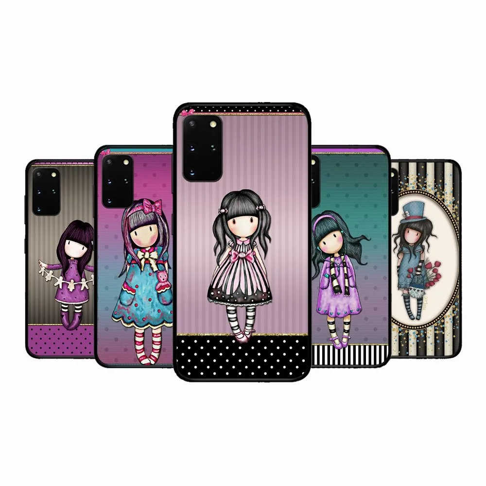 S-Santoro girl G-Gorjuss Phone Case For Samsung S 9 10 20 21 22 23 30 24 plus lite Ultra FE S10lite Fundas