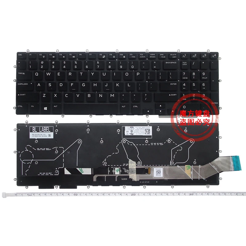 

NEW Laptop US Keyboard for Dell Alienware M17 ALW17M M15X M15 ALW15M R1 P79F P79F001 2018 2019 English Keyboard with Backlit