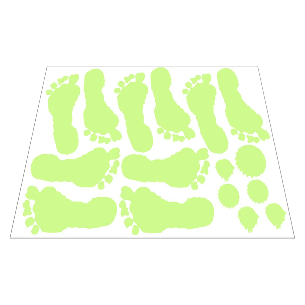 Флуоресцентные наклейки кровавое окно настенная декоративная игрушка Хэллоуин