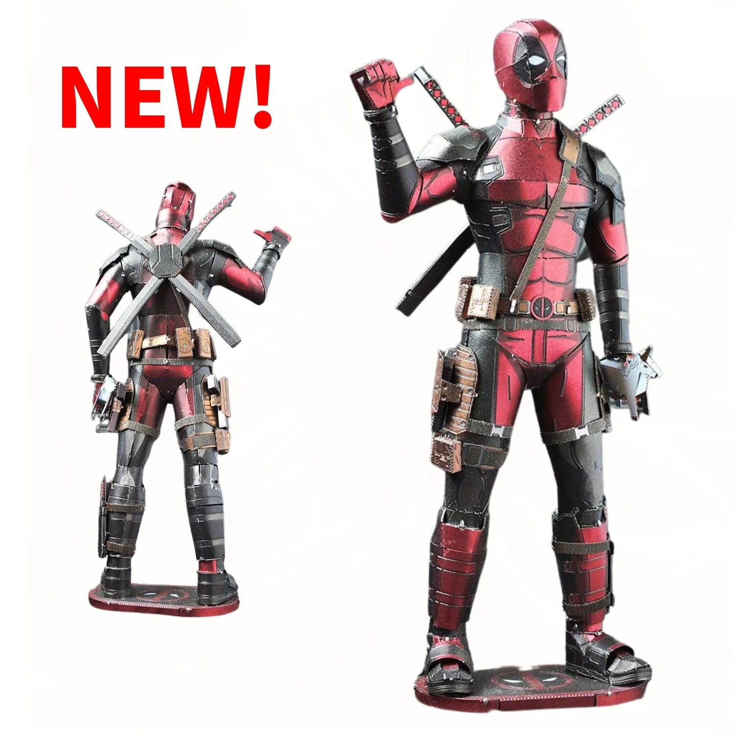 Металлический пазл 3d Deadpool Stormbreaker, сборка ручного изготовления, модели пазлов для взрослых, 14 + детей, 3D Искусственные игры