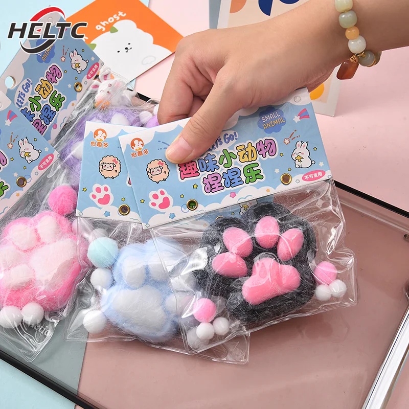 1 шт. украшение для дома игрушки сжимания кошачьей лапы кавайные милые