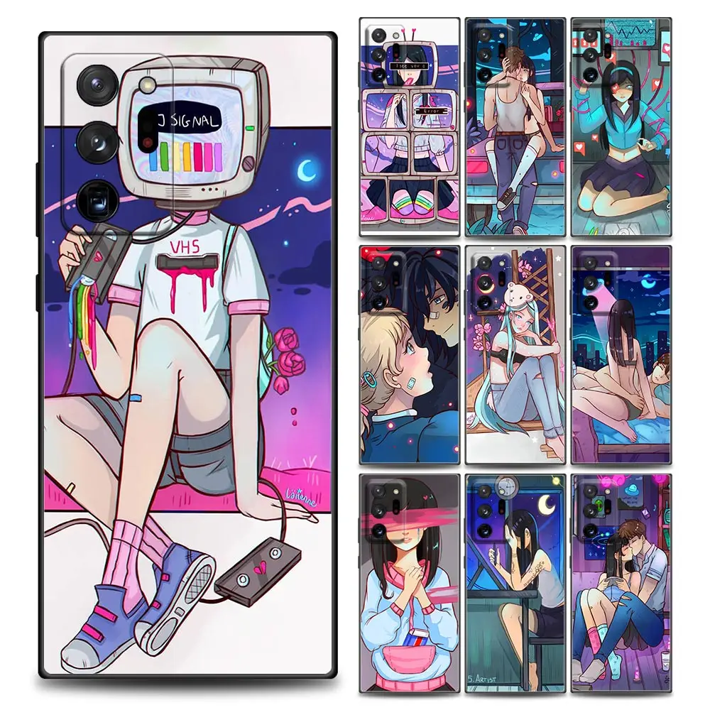 

Larienne Art Phone Case for Samsung Note 8 Note 9 Note 10 M11 M12 M30s M32 M21 M51 F41 F62 M01 Soft Silicone