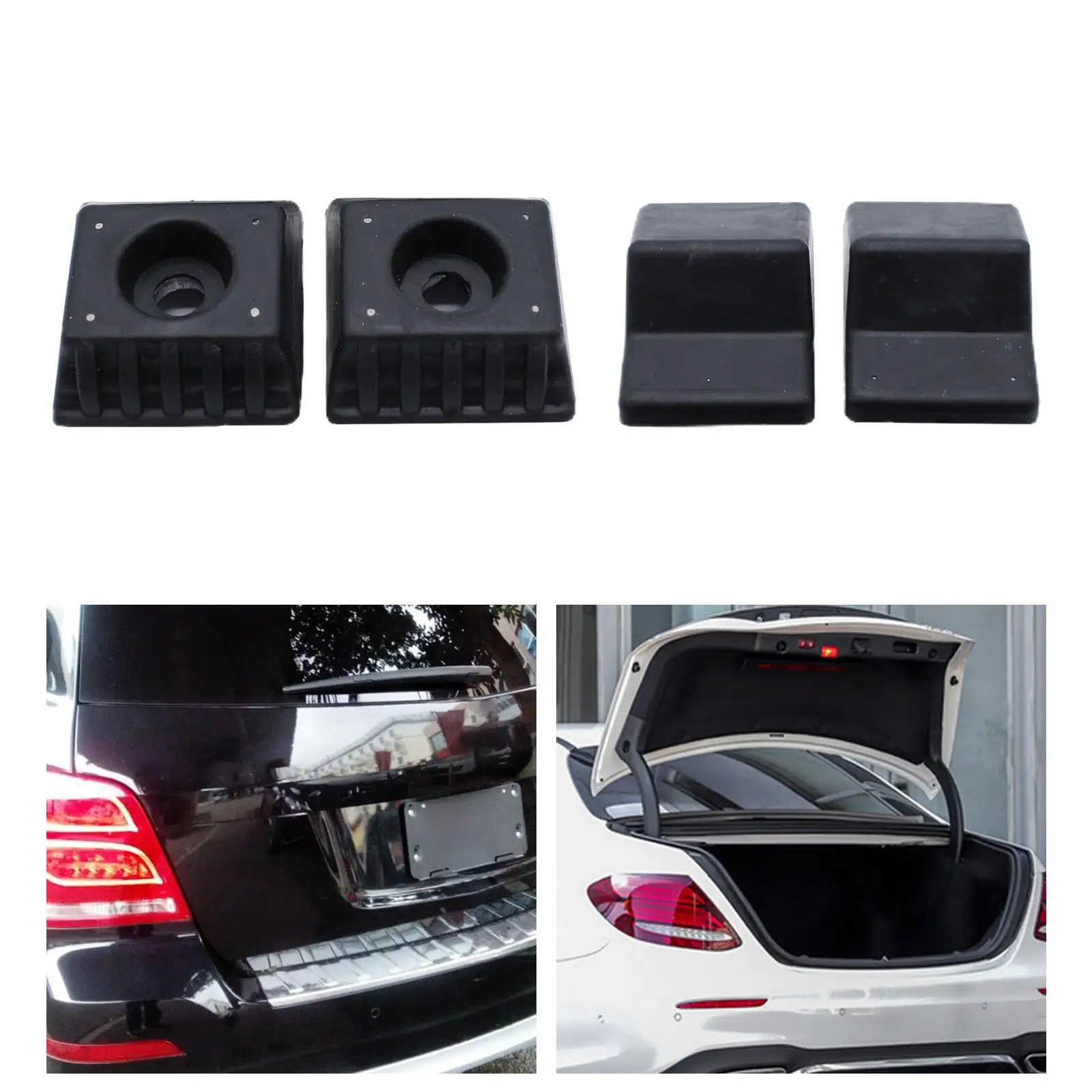 

4 шт., стоп-буфер для багажника автомобиля, 1247580044, подходит для Mercedes E Class W124