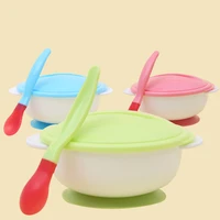 baby bowl set training bowl spoon tableware set dinner bowl learning dishes with suction cup children training dinnerware
