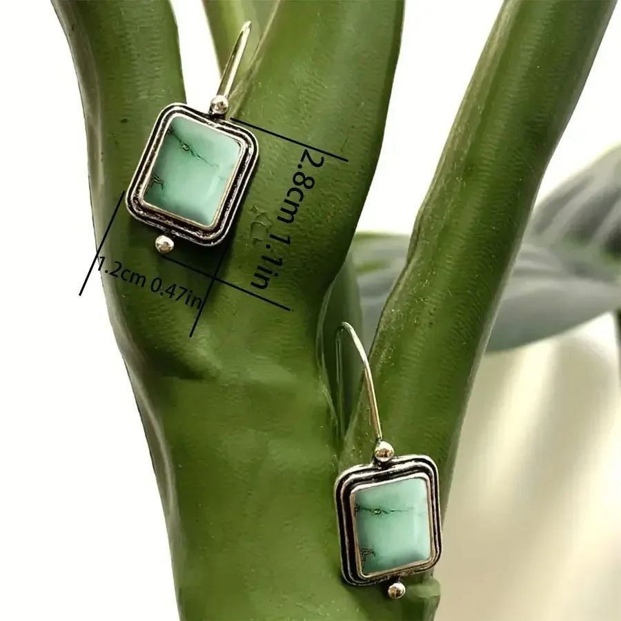 Богемные серьги из цинкового сплава