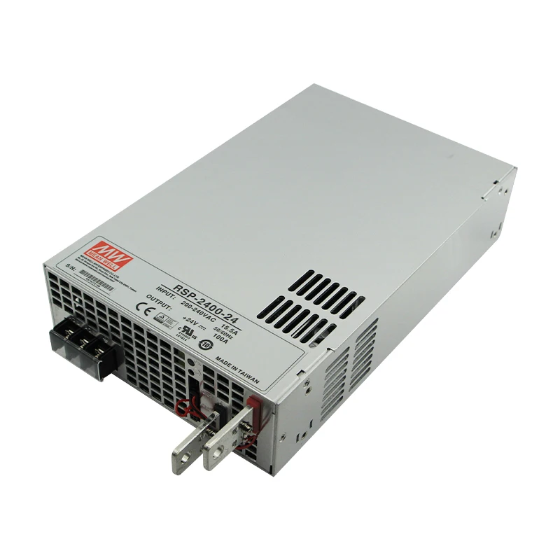 

Mean Well RSP-3000-24 Enclosed Metal Case with PFC Function 24V LED Power Supply