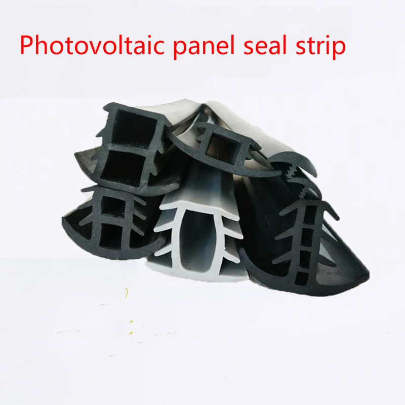 

T-type Solar pv panel sealing strip waterproof strip rubber gap proof