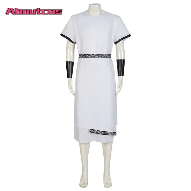 Хэллоуин Белый Самурай Aboutcos Костюм Сценический Косплей