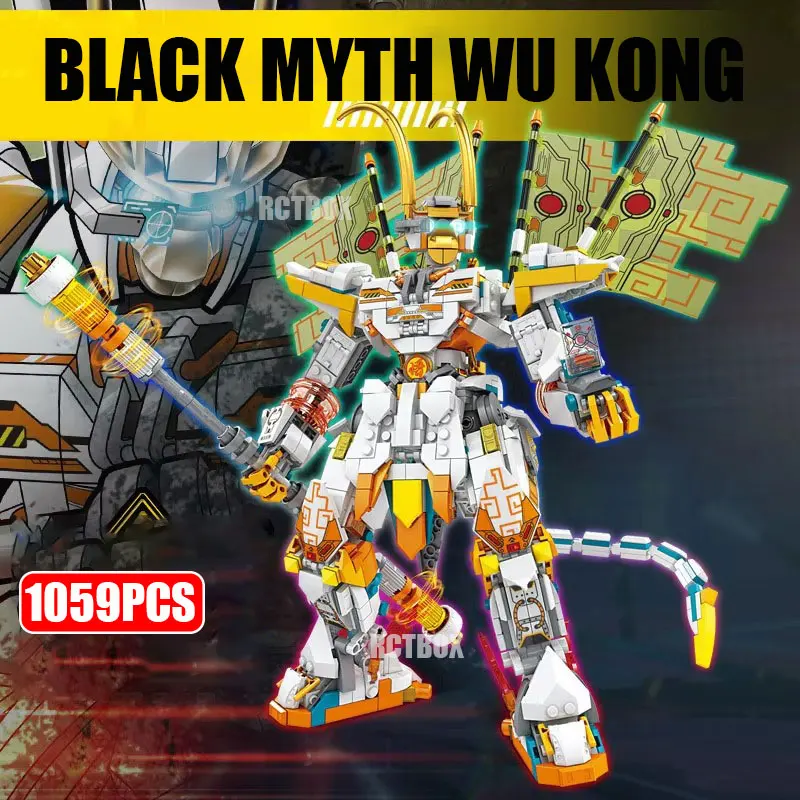 Строительные Блоки Black Myth Wukong — Коллекционные Игровые Фигурки Комплект Модели