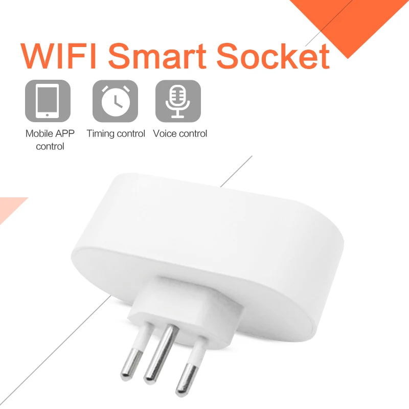 

Беспроводная смарт-розетка с поддержкой Wi-Fi и голосового управления