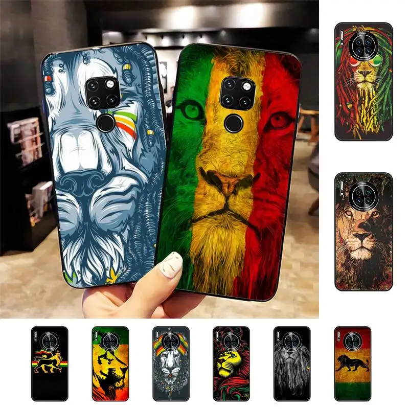

Rasta Lion Reggae Bob Marleys Phone Case For Huawei Nova 3I 3E mate 20lite 20Pro 10lite Luxury funda case