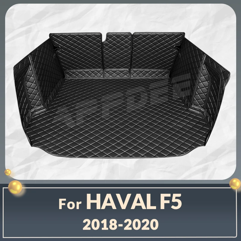 

Auto Full Coverage Trunk Mat For HAVAL F5 2018-2020 19 Anti-Dirty Car Boot Cover Pad Cargo Liner Interior Protector Accessories
