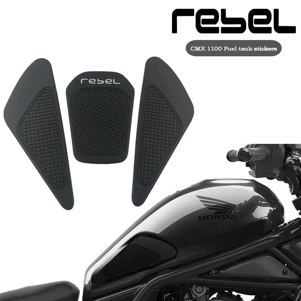 

For Honda REBEL 1100 CMX 1100 Motorcycle Accessories Gas Tank Protect Sticker Fuel Cap Cover Pad