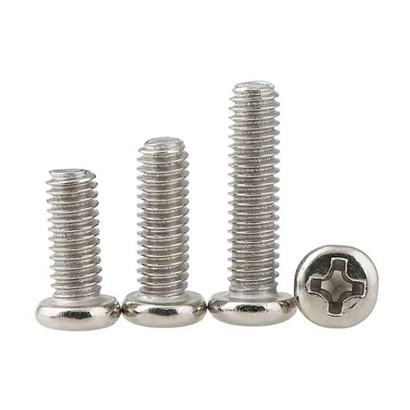 Никелированные винты с крестообразной головкой M1.4 M1.7 M2 M2.5