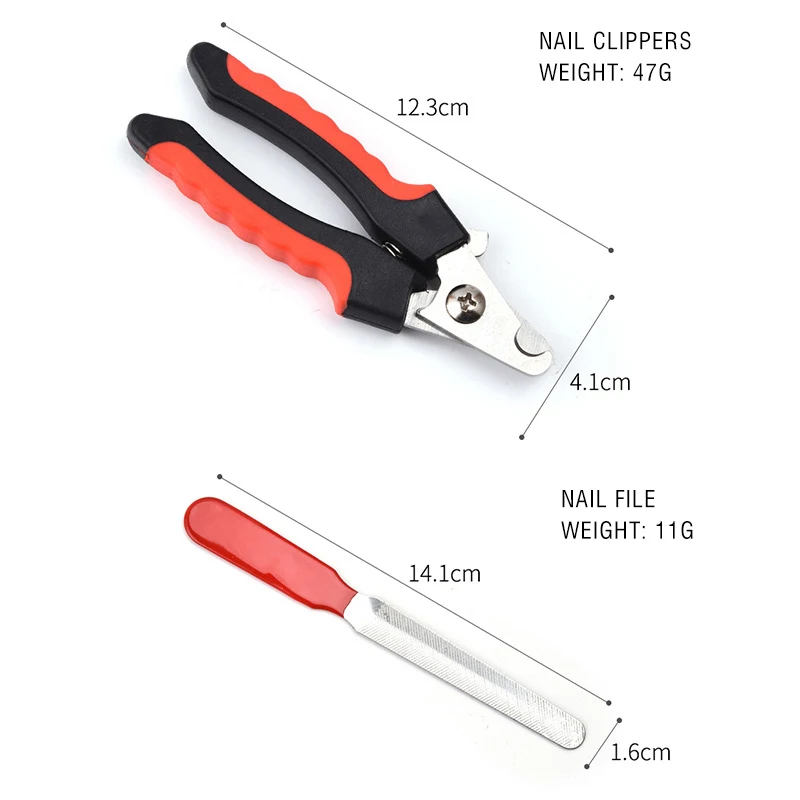 

Stainless Steel Pet Nail Scissors Antirust Nail Clipper Safe Nail Grinder Dog Nail Clippers 1pcs Nail Trimmer Durable Sharp