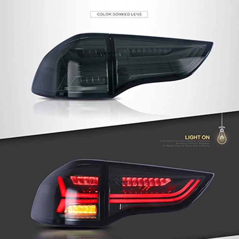 Автомобильные светодиодные задние фонари для Mitsubishi Montero Sport Pajero 2011 2012 2013 2014 2015