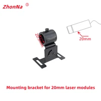 20mm wood machine laser line locator mount metal bracket for diy positioner holde rotary axis 12mm16mm20mm25mm module optional