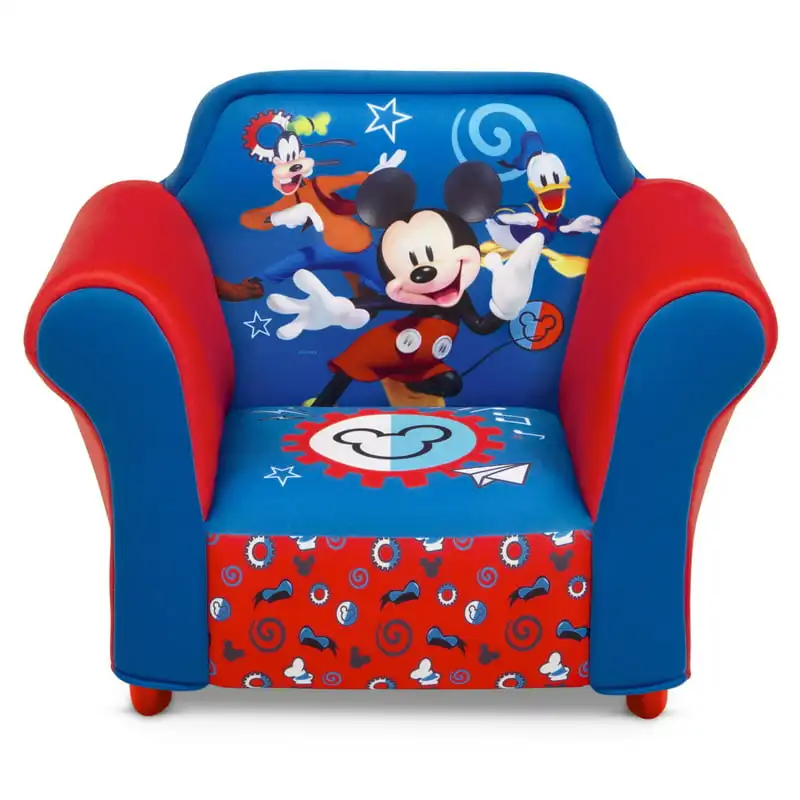 

Upholstered Chair with Sculpted Plastic Frame by Children