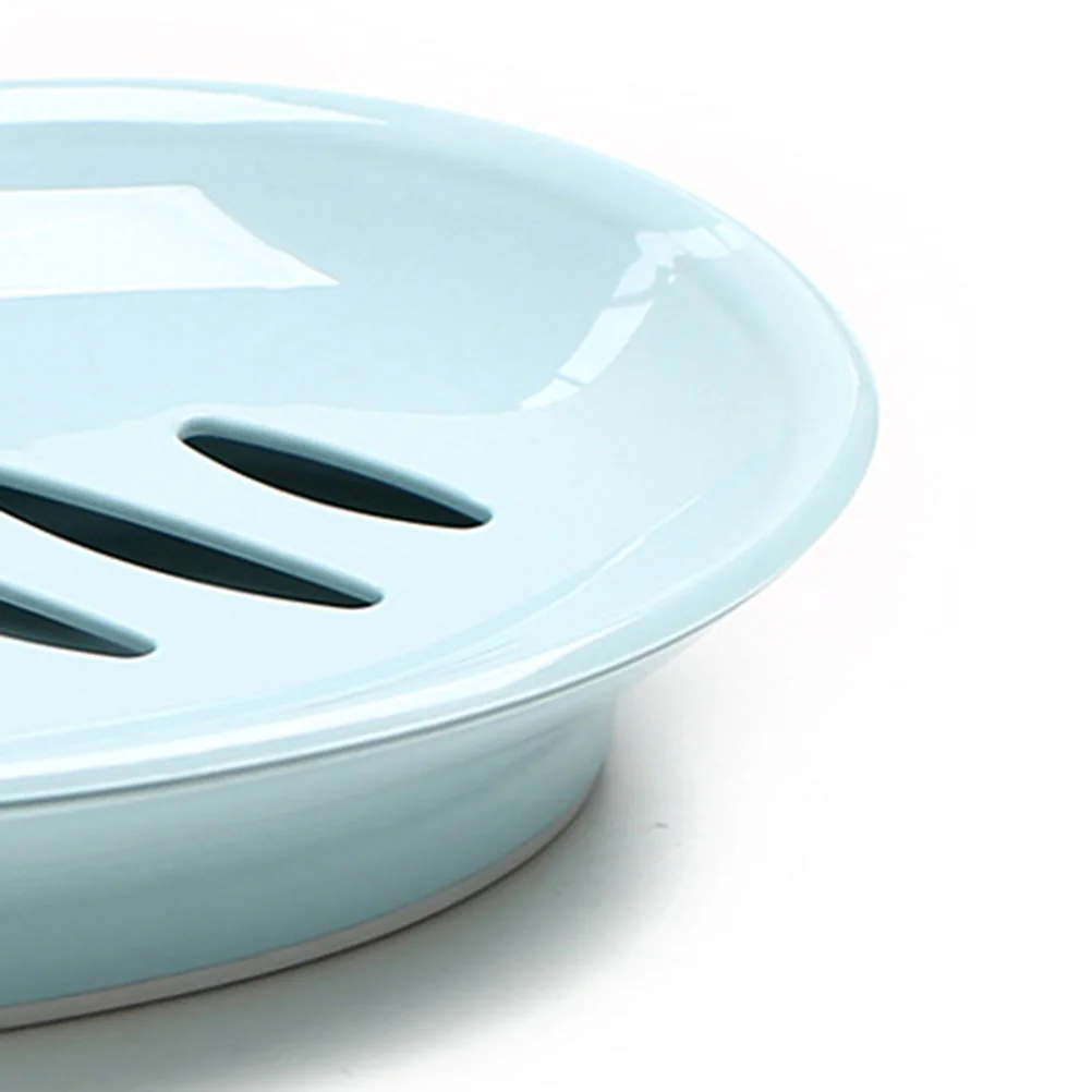 3 шт. овальная мыльница поднос для ужина сливной держатель мыльницы душевой