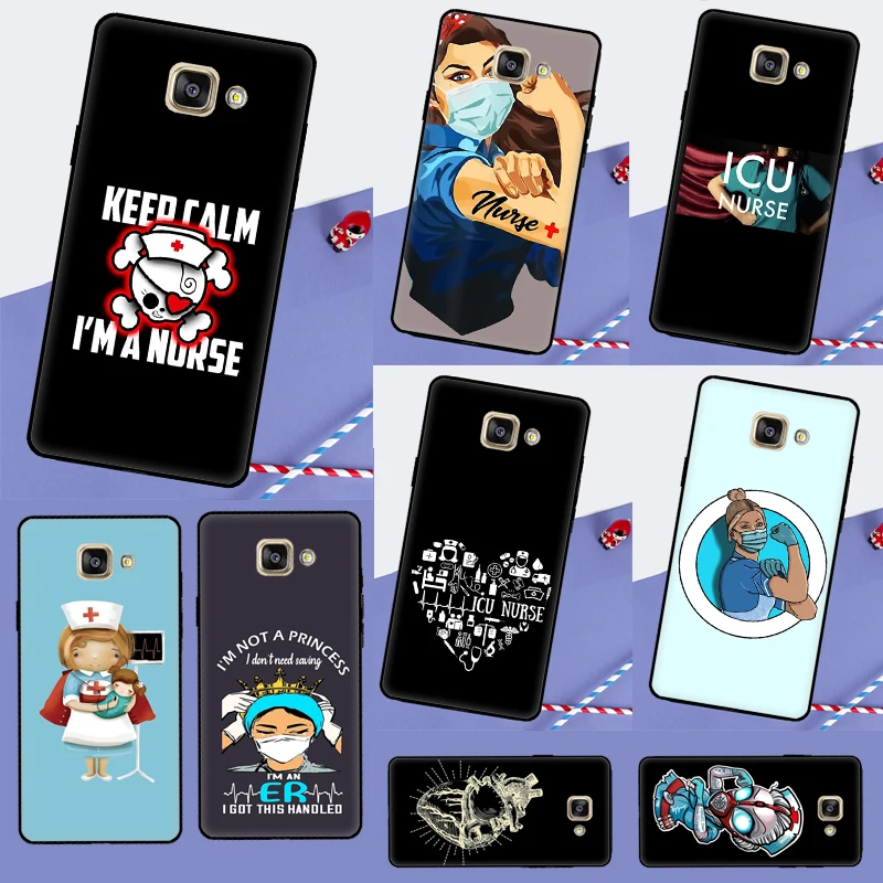 Чехол для телефона медсестра медицинская медицина Samsung Galaxy J8 A6 A7 A8 A9 2018 J4 J6 Plus J3 J5 J7