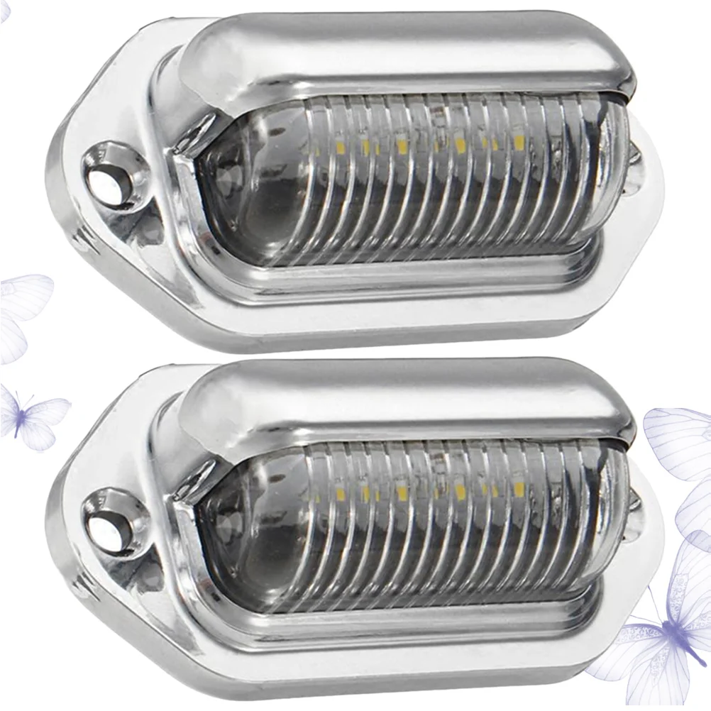 

1Pc Truck License Plate Automobile RV Door Door Side Car Illuminator