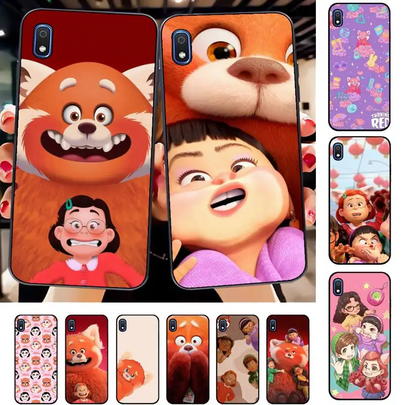 

Disney Turning Red Phone Case for Samsung A51 01 50 71 21S 70 31 40 30 10 20 S E 11 91 A7 A8 2018