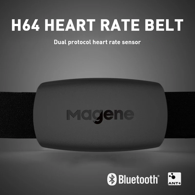 

Newest Magene Cycling Magene Mover H64 Heart Rate Monitor Bluetooth ANT+ Sensor Dual Mode Speed Cadence Sensor Bicycle Computer