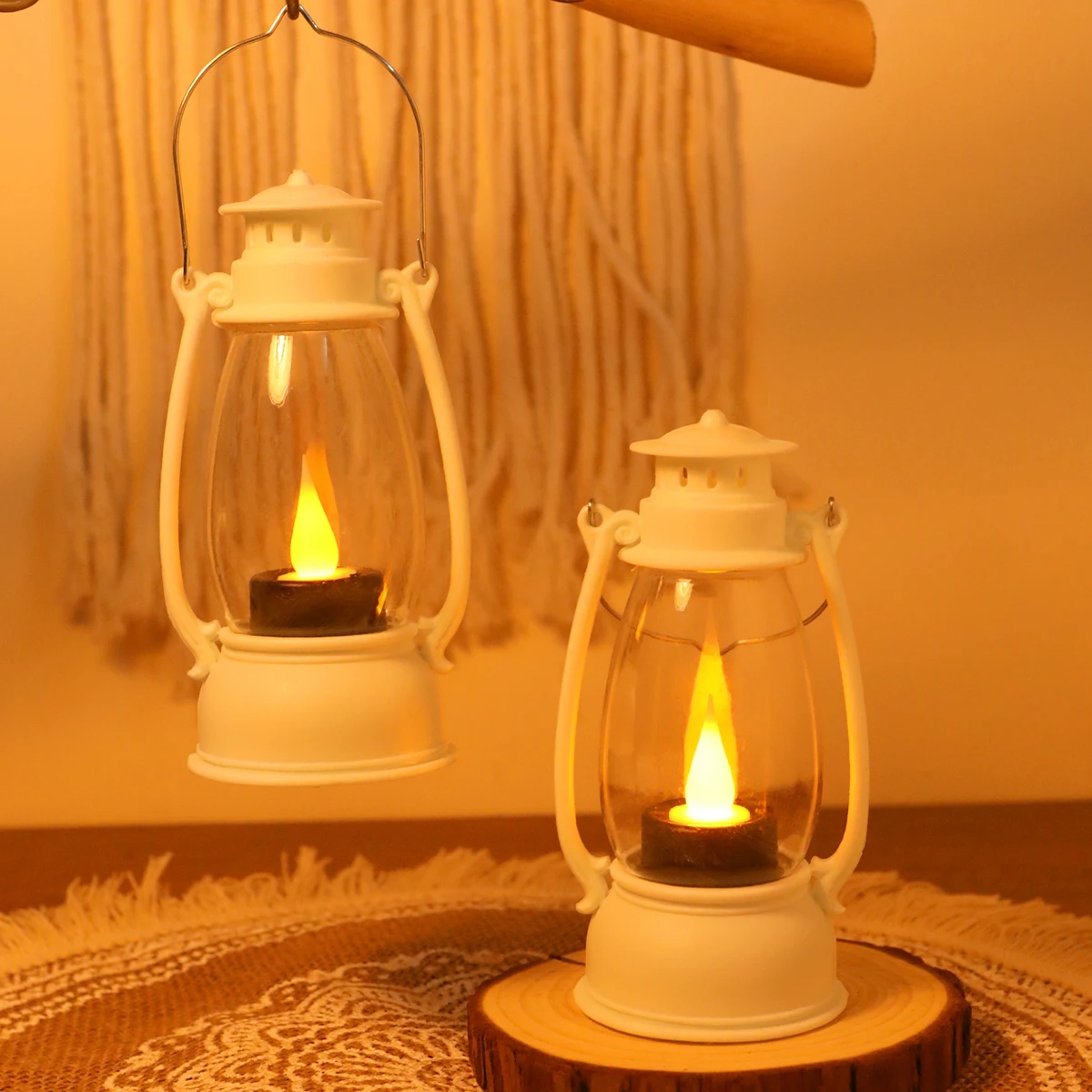

High Quality LED Ramadan Lantern Wind Lights Home Eid Mubarak Muslim Party Decor
