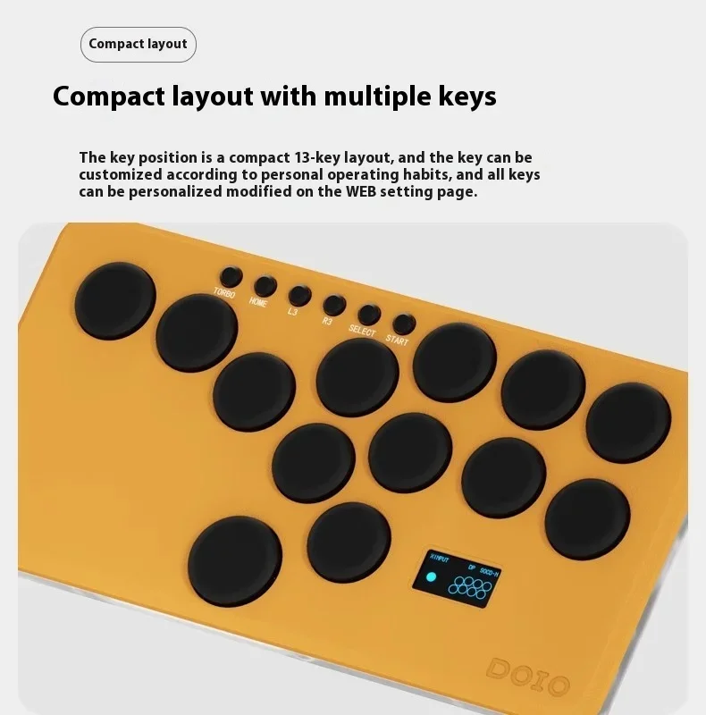 Механическая клавиатура DOIO KBGM-H06M