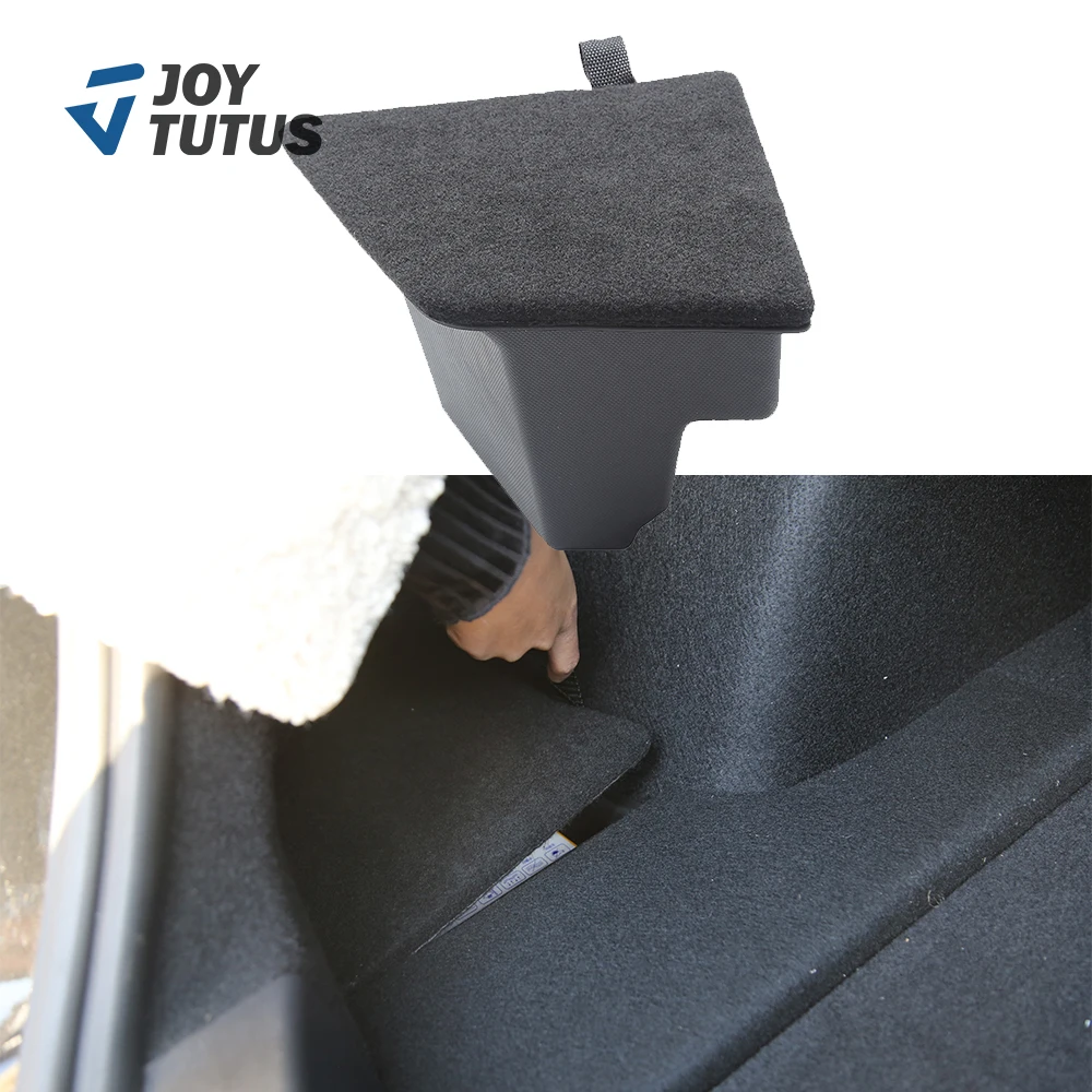 

Rear Trunk Storage Bins Left Side Box For Tesla Model 3 2021 2022 Organizer Tray Tail Packets Car Interior Styling Accessories