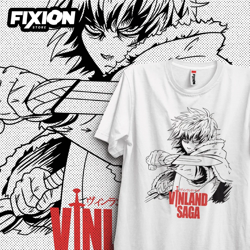 Vinland Сага-апрель-аниме футболка Манга подарок для любителей аниме Все размеры