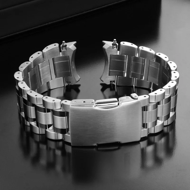 Изогнутый браслет для Citizen Sky Eagle Green Angel JY8074 JY8085 стальной ремешок часов из