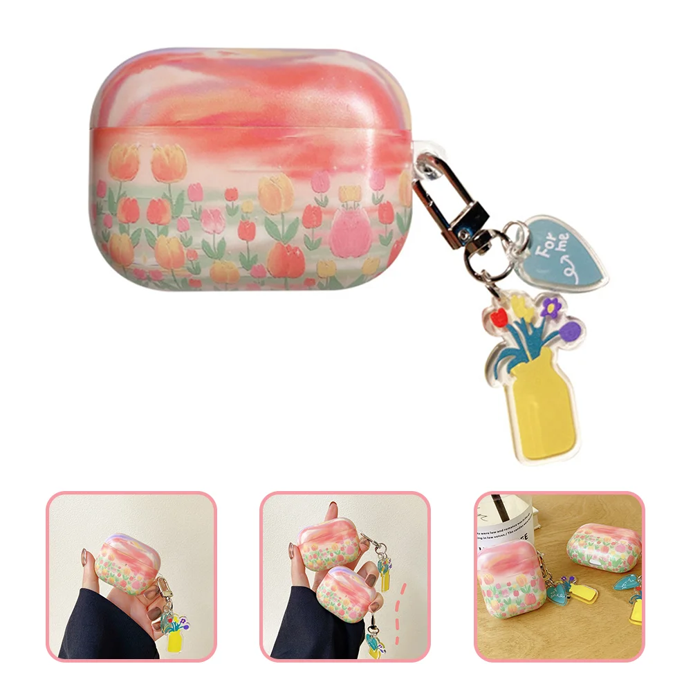 

Decorative Headphone Cover Silicone Earphone Cover Shell Compatible for AirPods 3