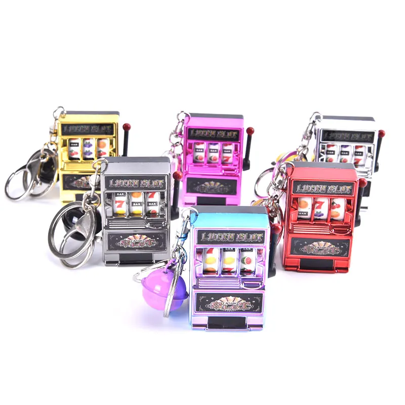 Lucky Jackpot Мини-машина для фруктов забавный брелок на день рождения подарок детская