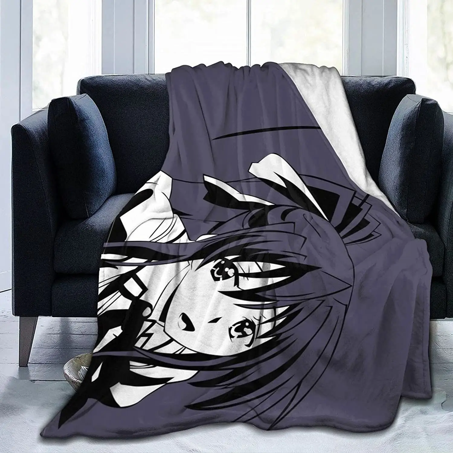 

Akeno Himejima Fluffy Soft and Comfortable Blanket, Anime Warm Embrace of Sympathy