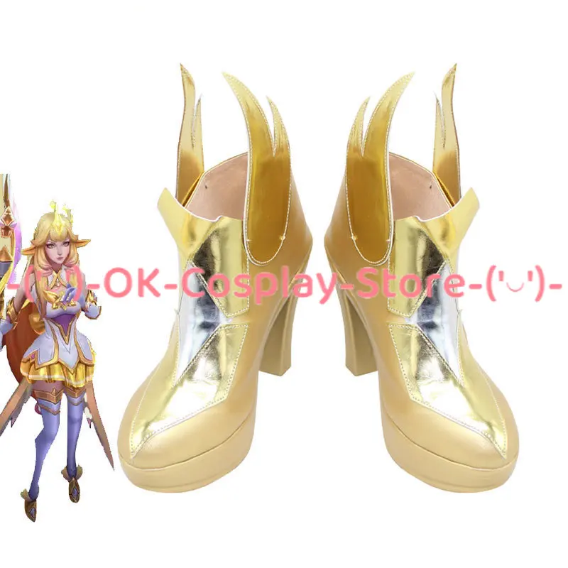 Обувь для косплея LOL Star Guardian Soraka обувь из искусственной кожи реквизит на Хэллоуин