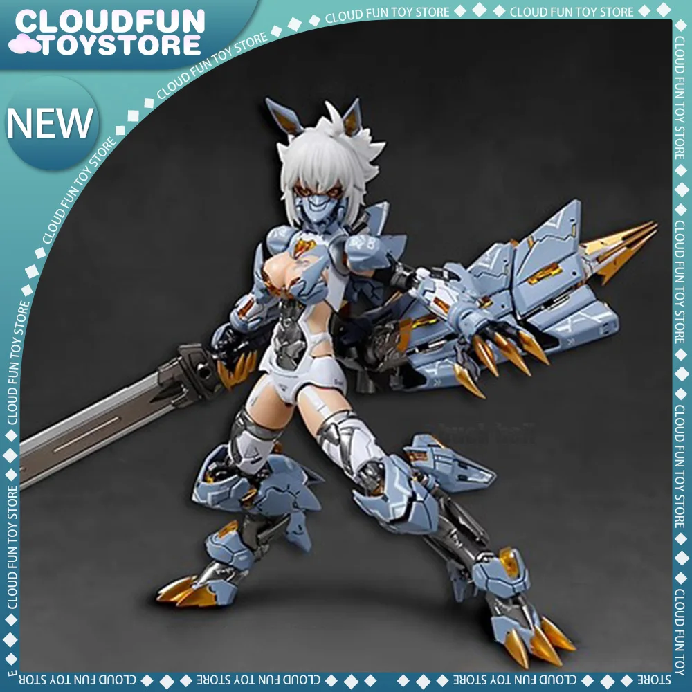 CF06 Cyber Forest Fantasy сборная фигурка MAD WOLF CAROLINA ROLPHE модель коллекция декора игрушка на