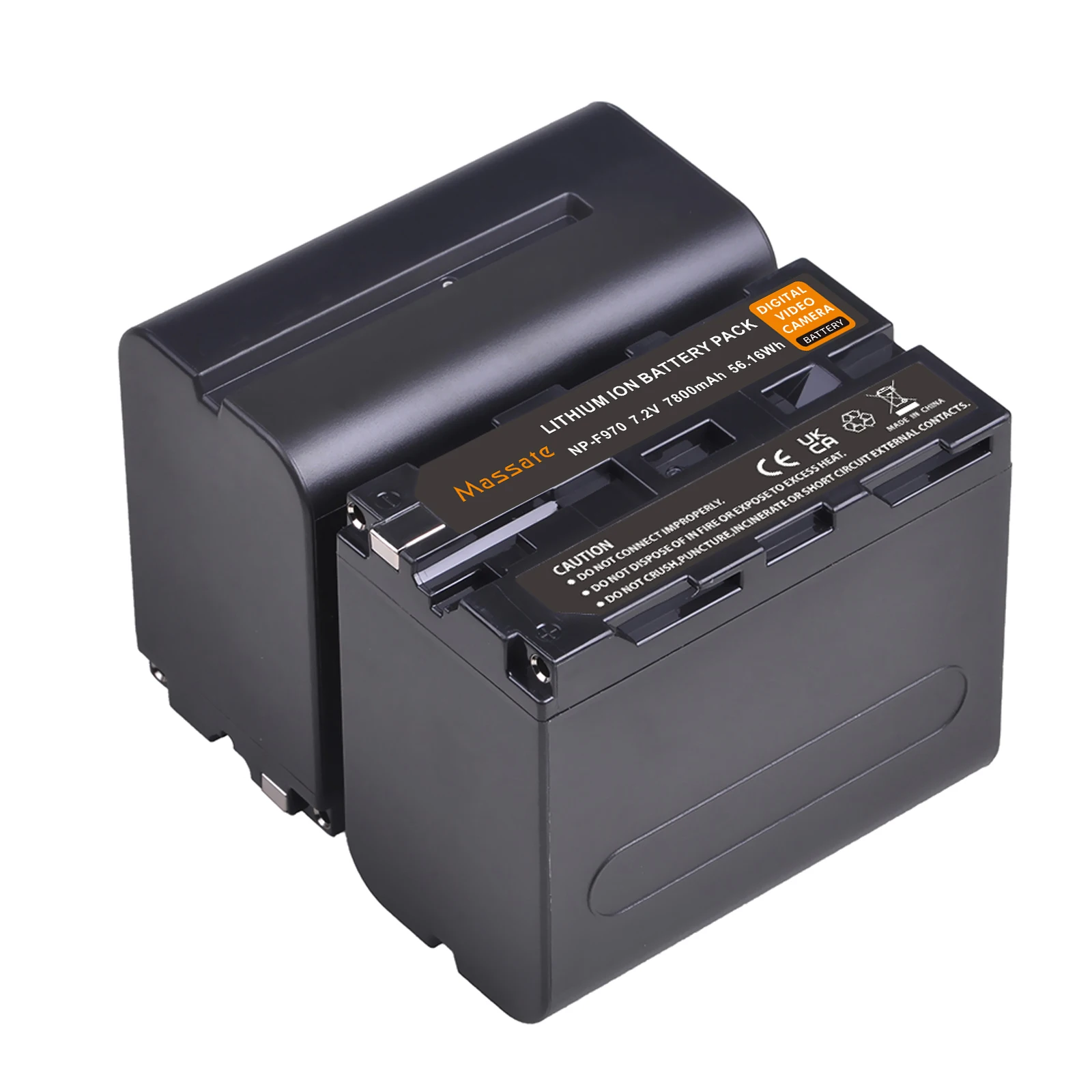 Фото Аккумуляторы Massate NP-F970 NP-F960 NP F980 Li-ion + двойное быстрое зарядное устройство для Sony PLM-100 CCD-TRV35 MVC-FD91 CCD-RV100 M55H QM71 №2
