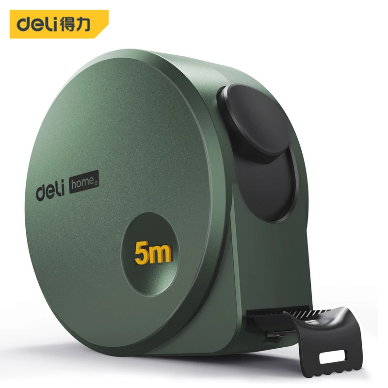 Deli Peças Multifunction Fita Digital Medição Material de Aço Carbono Fita Medida Retrátil Carpintaria Ferramentas Manuais Portáteis