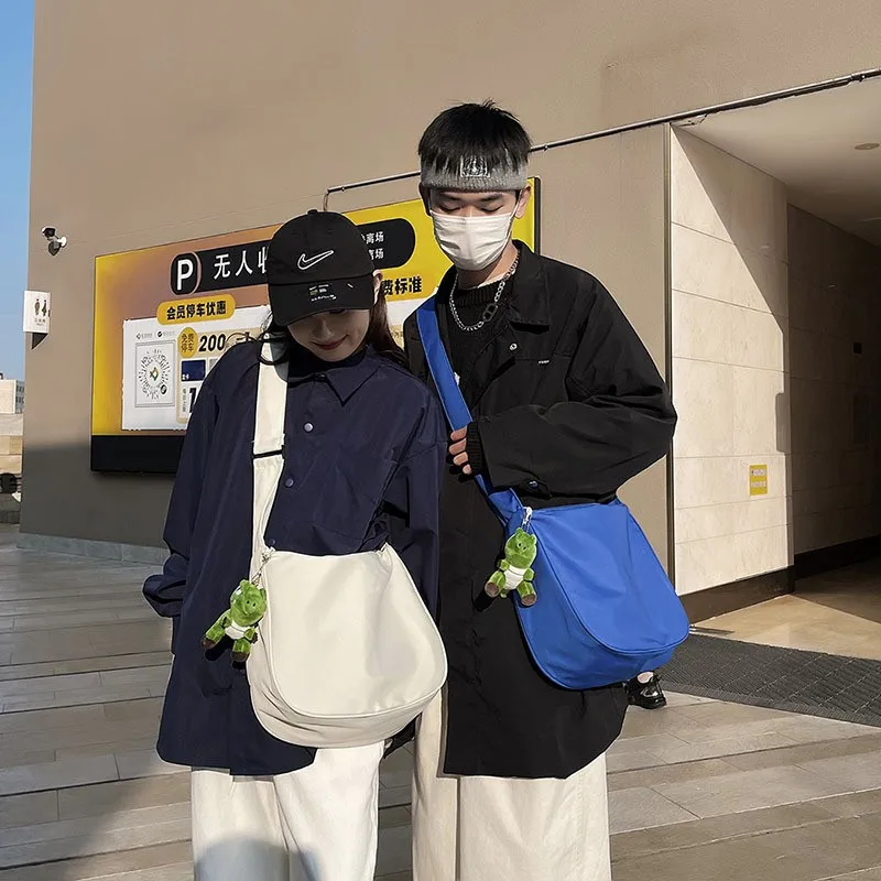 Unisex Shoulder Bag Large Capacity Waterproof Man Handbag Multi-function Crossbody Bags Man Nylon Casual Tote Bag