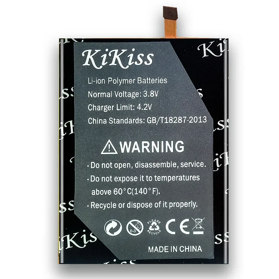 KiKiss Аккумулятор Li3822T43P8h 725640 Телефон 3300 мАч для мобильного телефона ZTE Blade A510 BA510